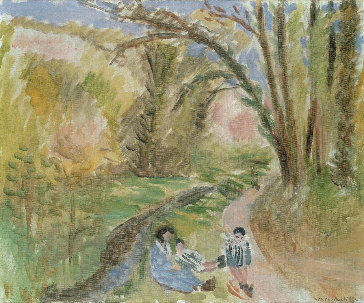 Landschaft, Südfrankreich von Henri Matisse