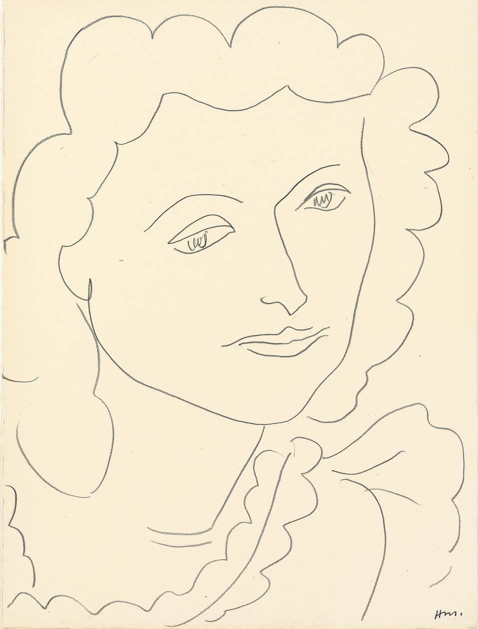 Großer Kopf (Lucienne) von Henri Matisse