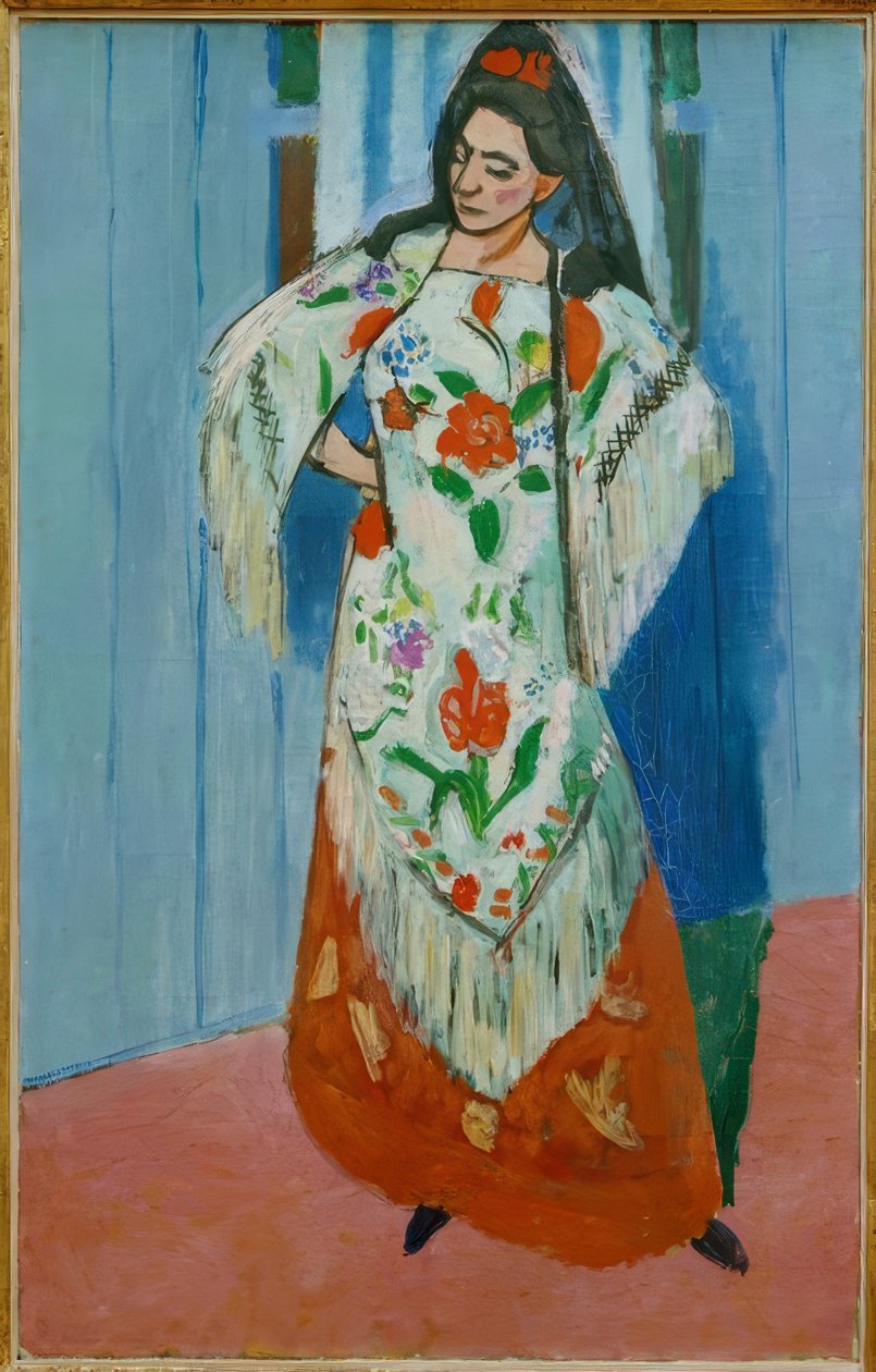 Madame Matisse mit einem Manila-Schal von Henri Matisse