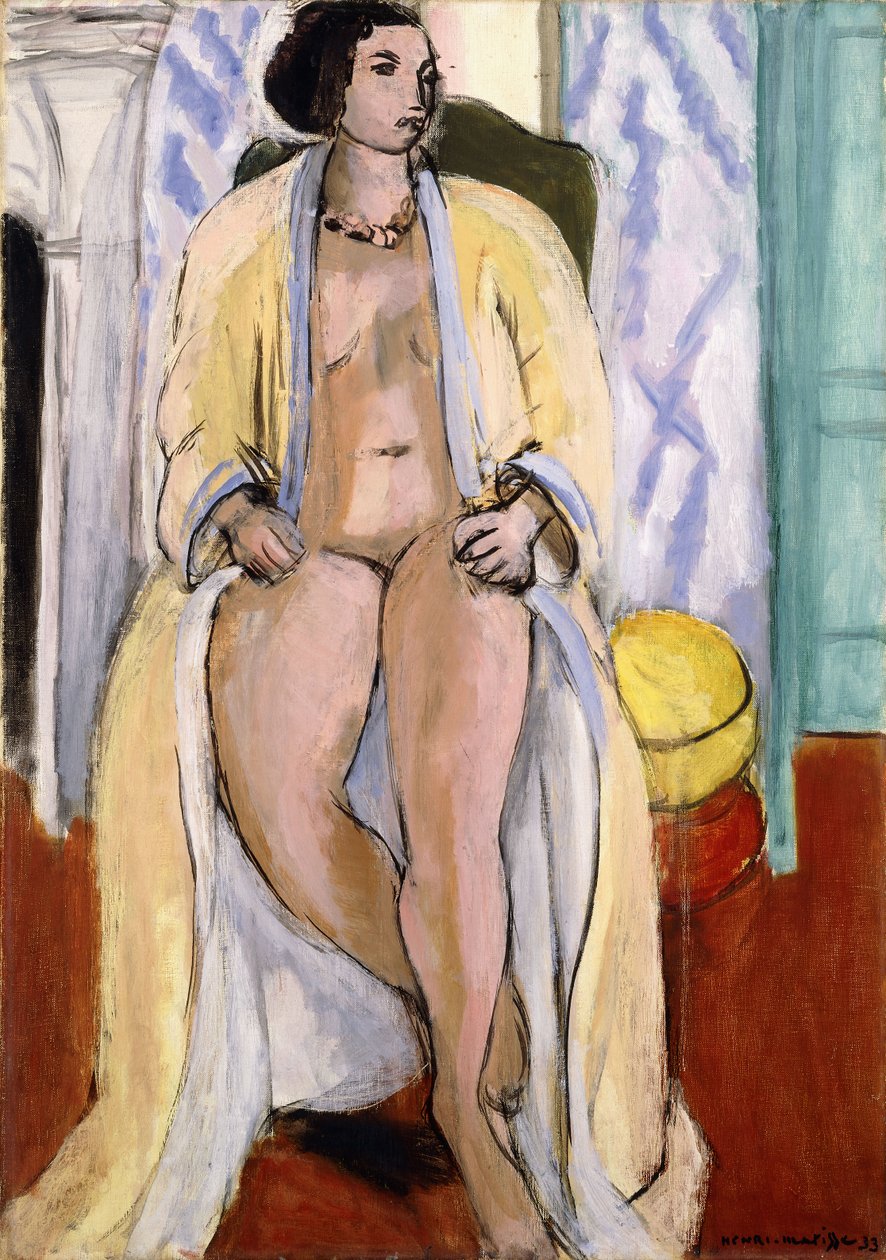 Akt im Bademantel von Henri Matisse