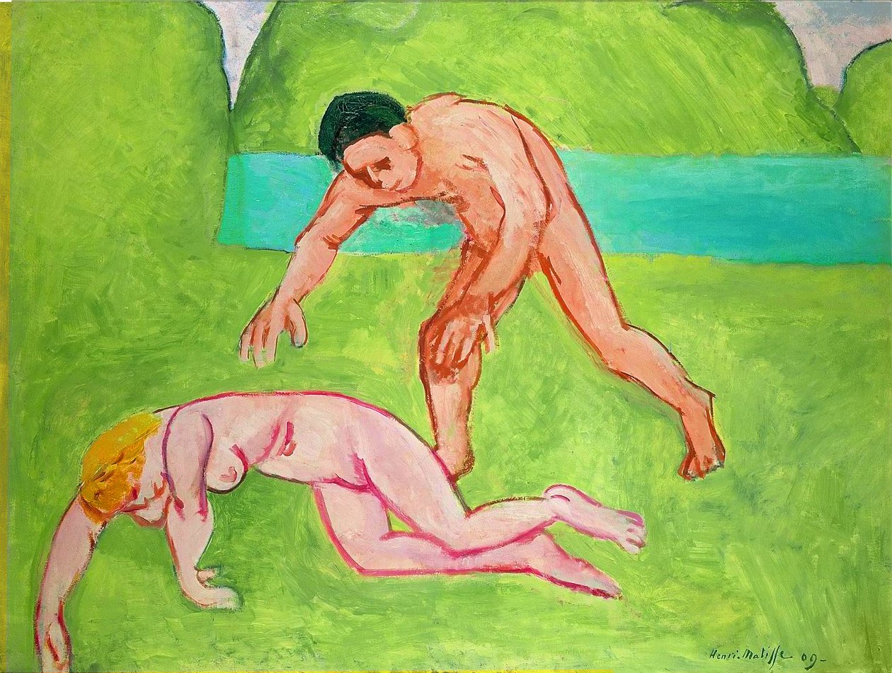 Nymphe und Satyr von Henri Matisse