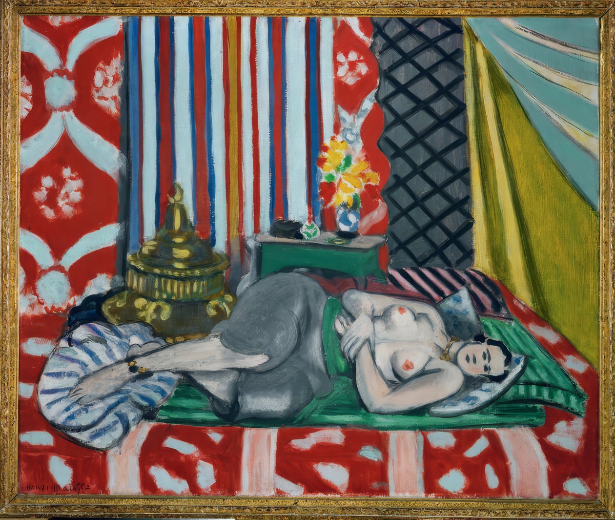 Odaliske mit grauer Hose von Henri Matisse