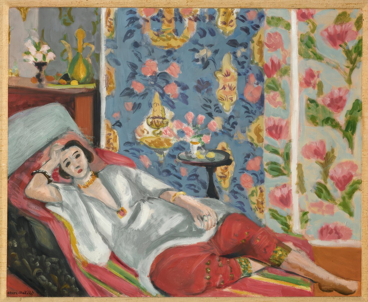 Odaliske mit roter Hose von Henri Matisse