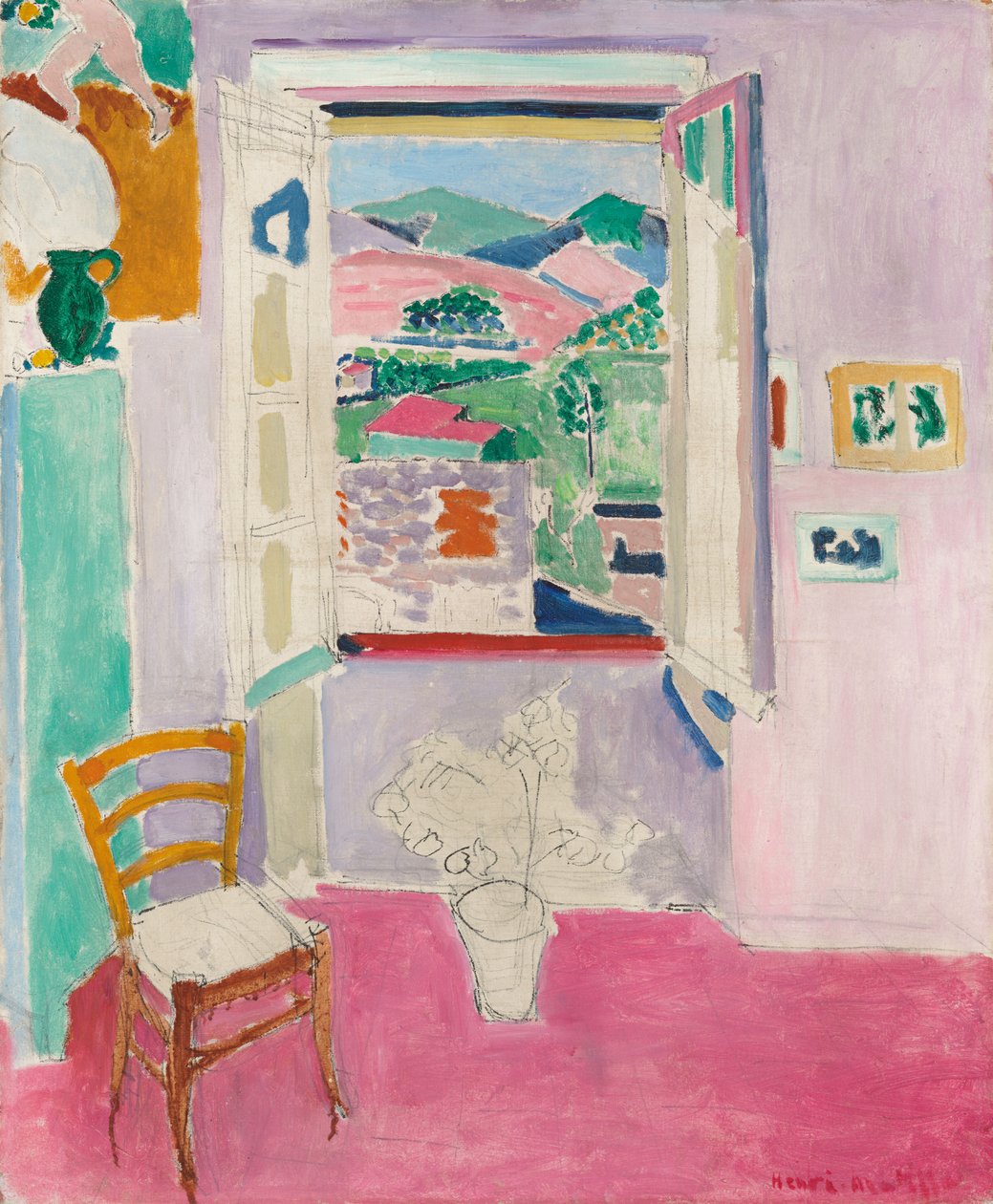 Offenes Fenster von Henri Matisse