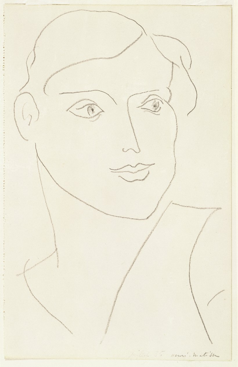 Porträt einer Frau von Henri Matisse