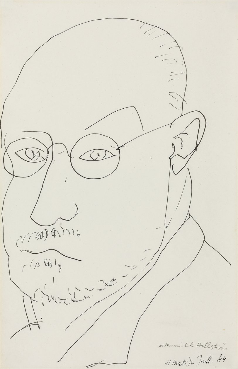 Selbstporträt von Henri Matisse