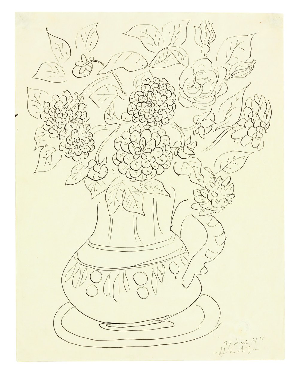 Der Blumenstrauß von Henri Matisse