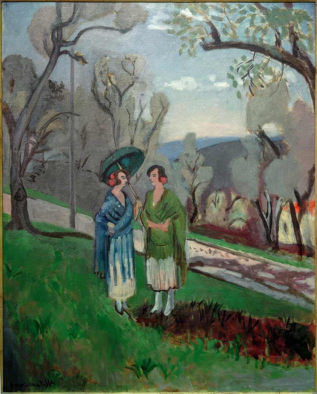 Das Gespräch unter den Olivenbäumen von Henri Matisse