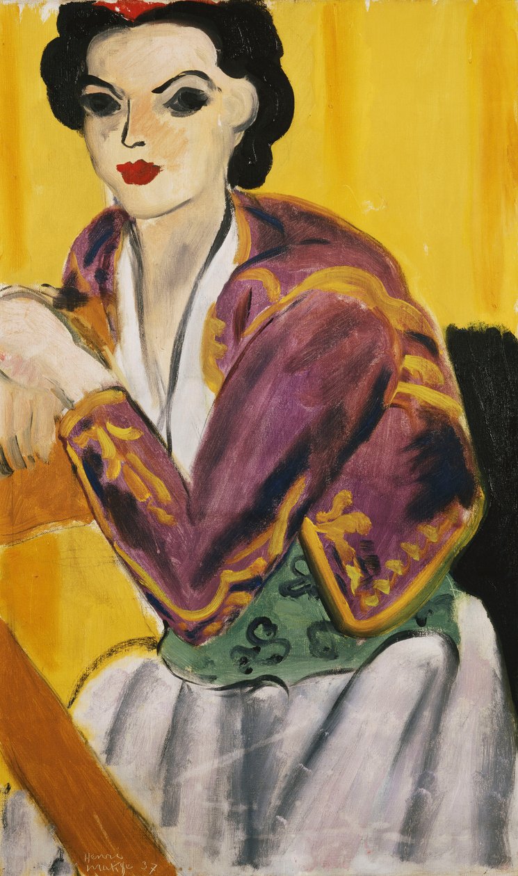 Violettes Bolero 1937 von Henri Matisse