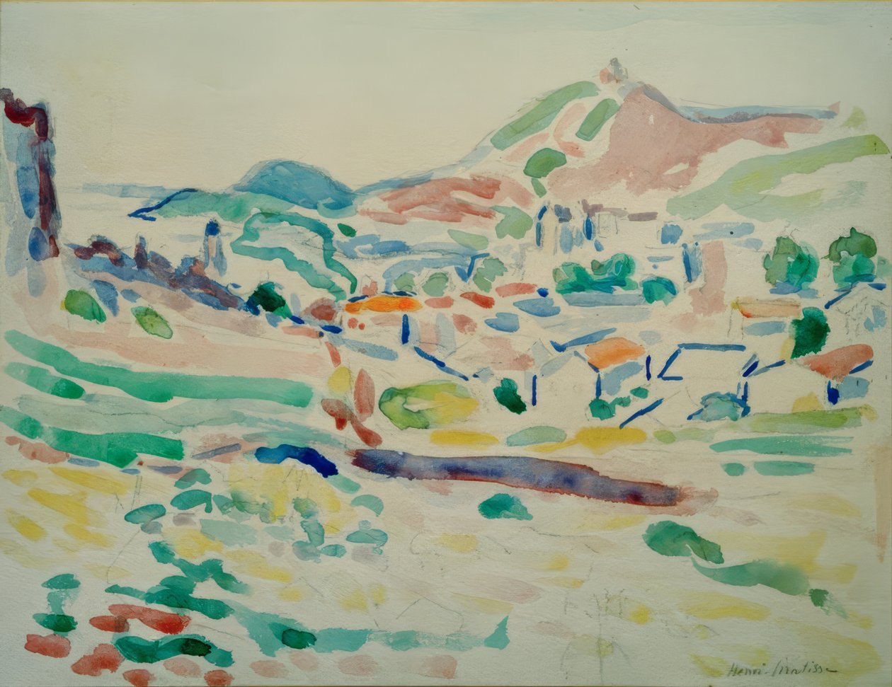 Ansicht von Collioure (Dorf) von Henri Matisse