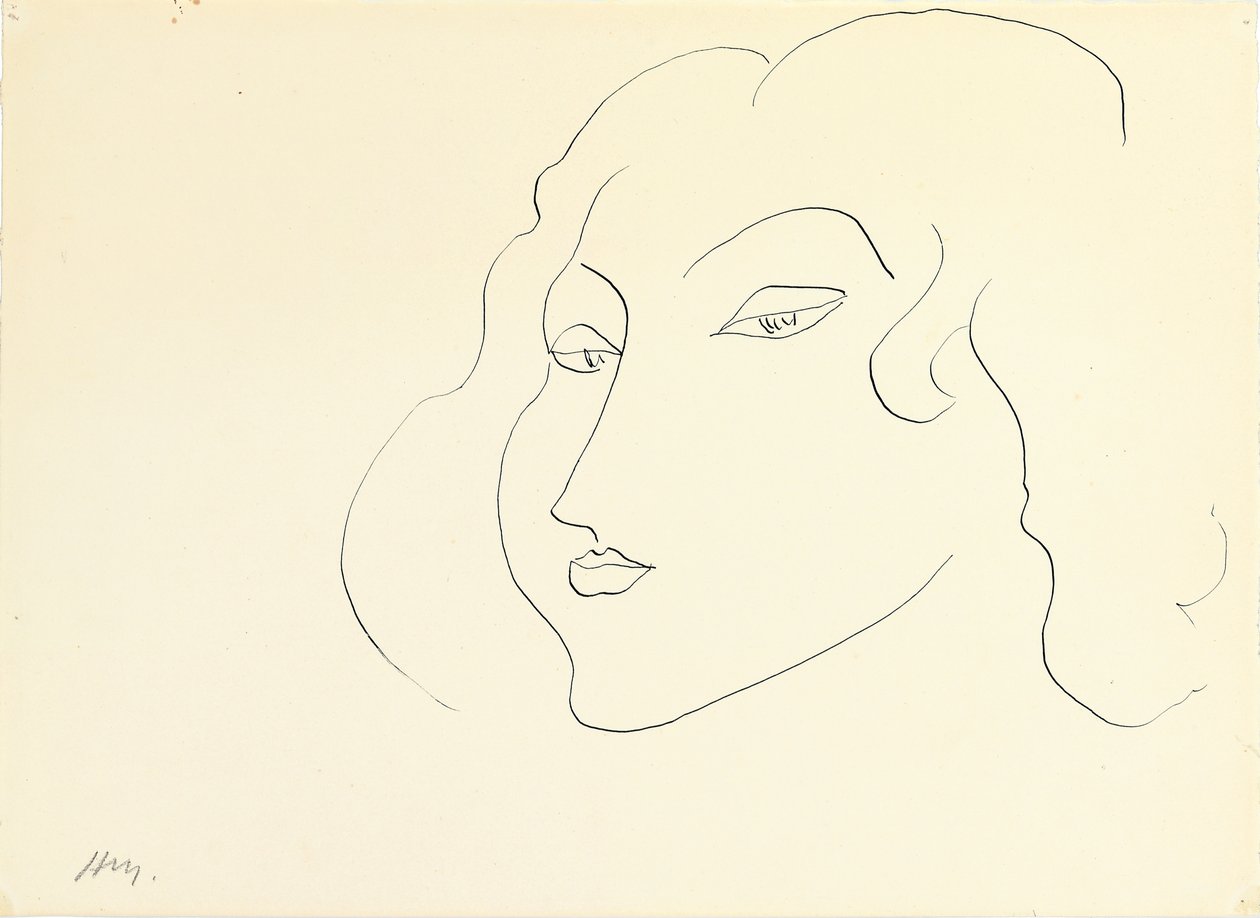Frauenkopf von Henri Matisse
