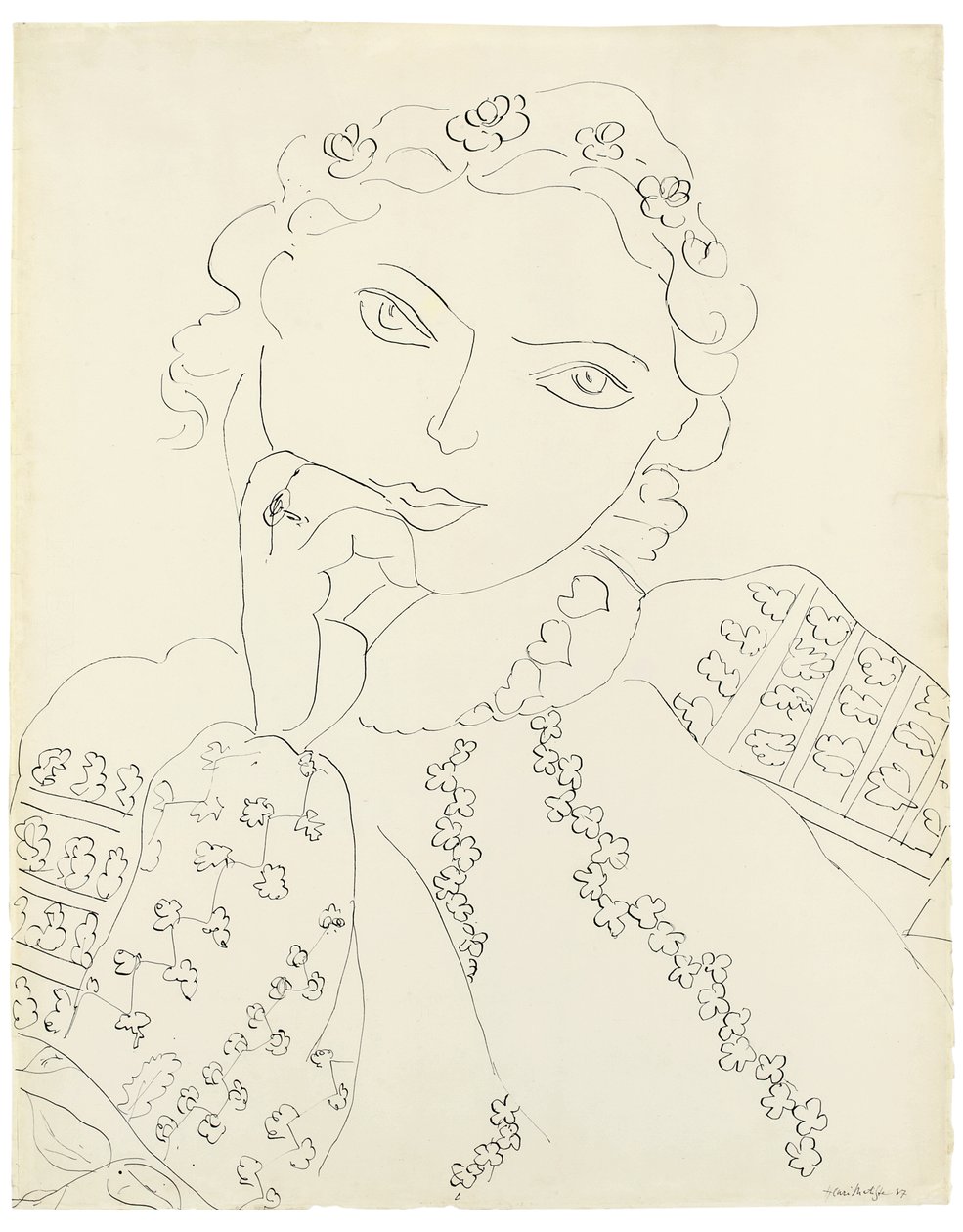 Junges Mädchen von Henri Matisse