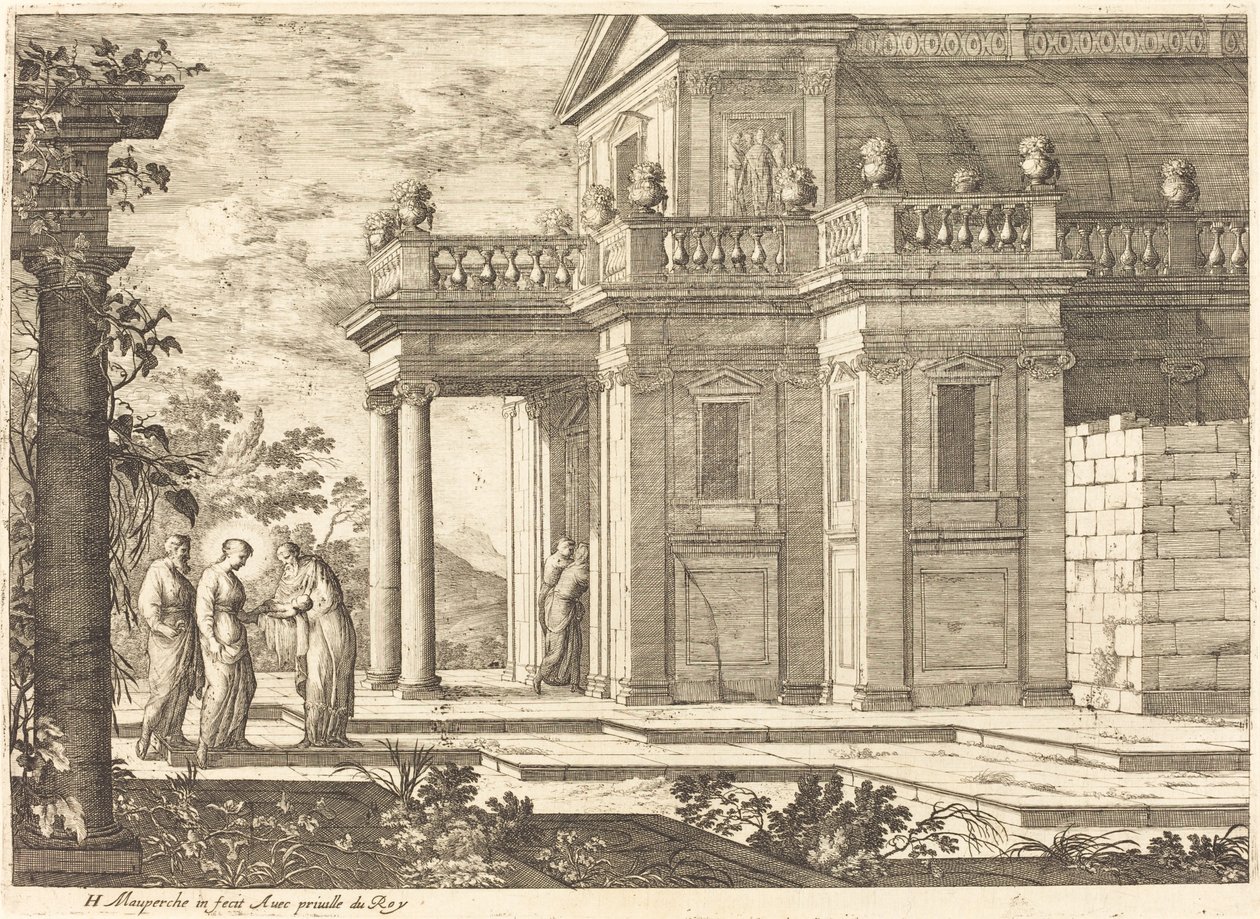 Darstellung im Tempel von Henri Mauperche