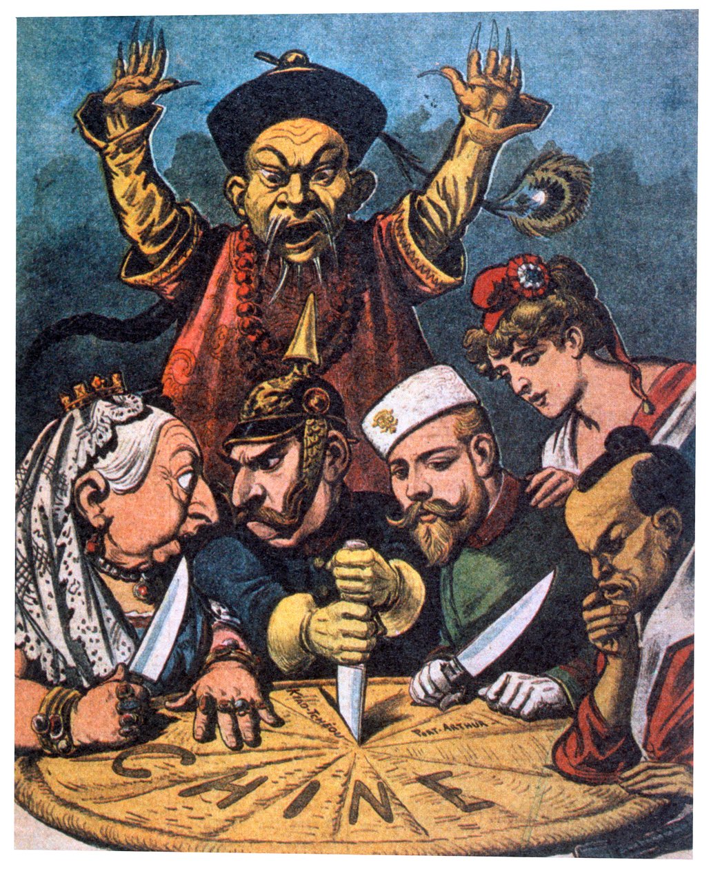 Der chinesische Kuchen, 1898 von Henri Meyer