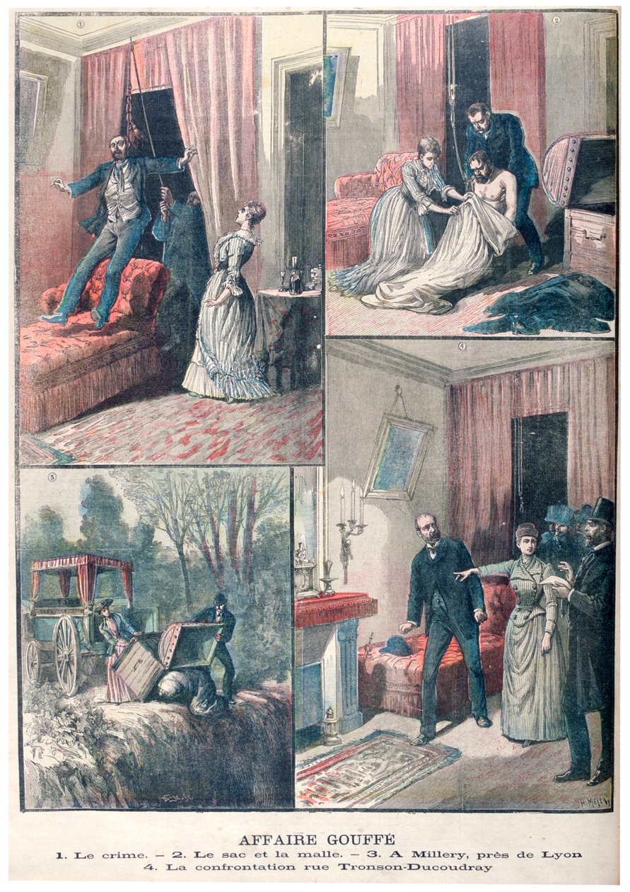 Das Gouffe-Mysterium, 1890 von Henri Meyer