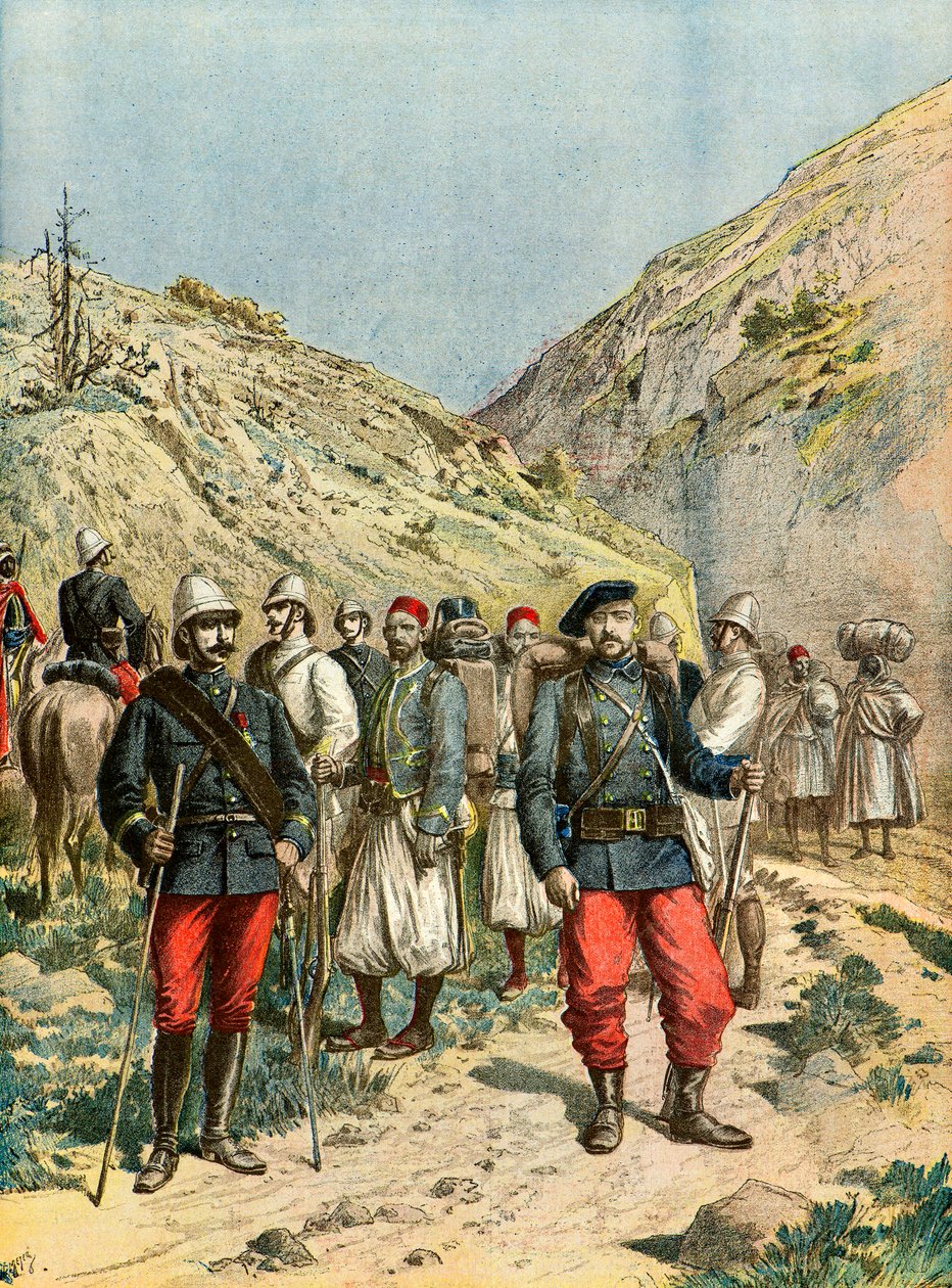 Uniformen der französischen Armee von Henri Meyer