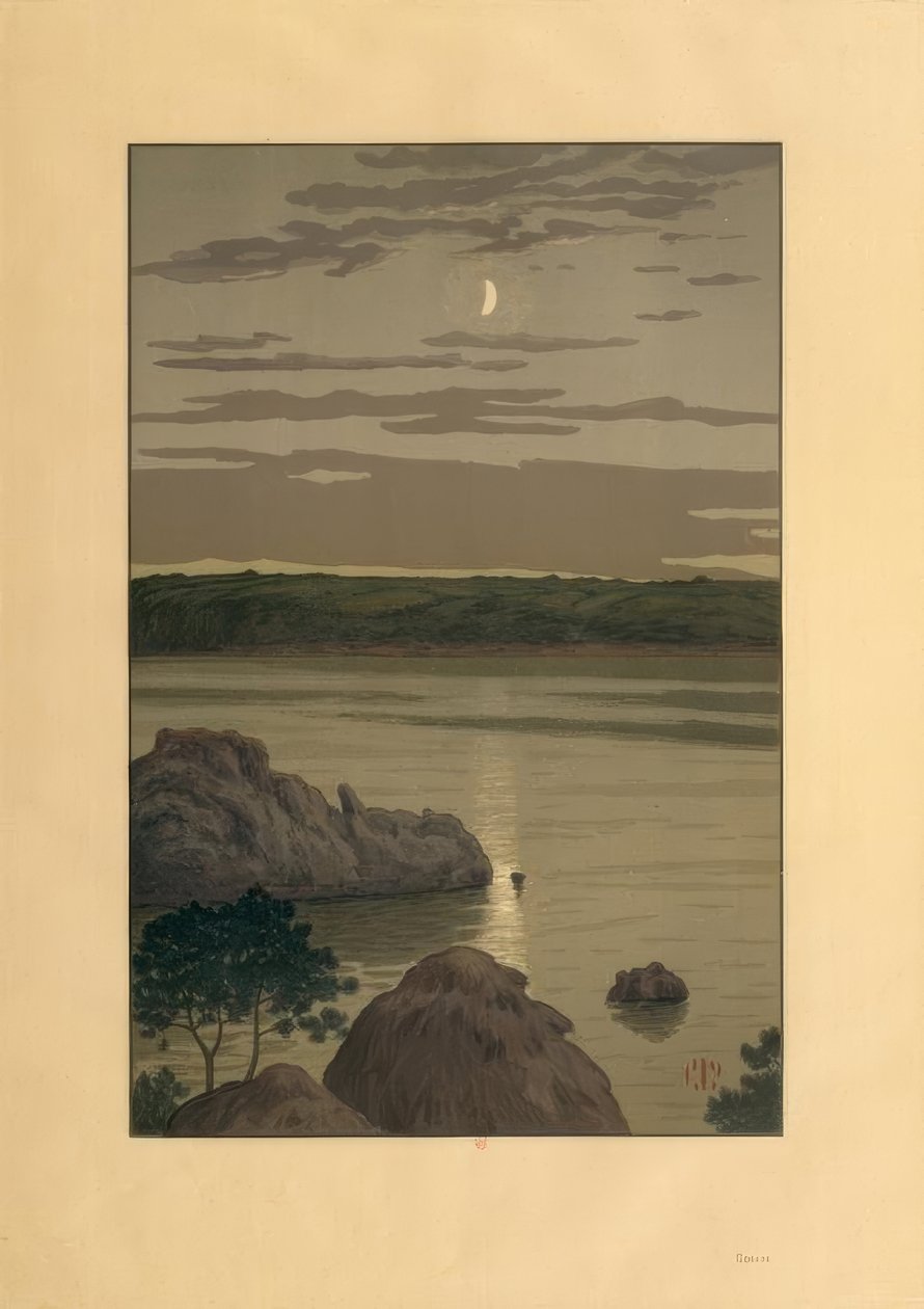 Clair de la lune à Landmelus von Henri Rivière