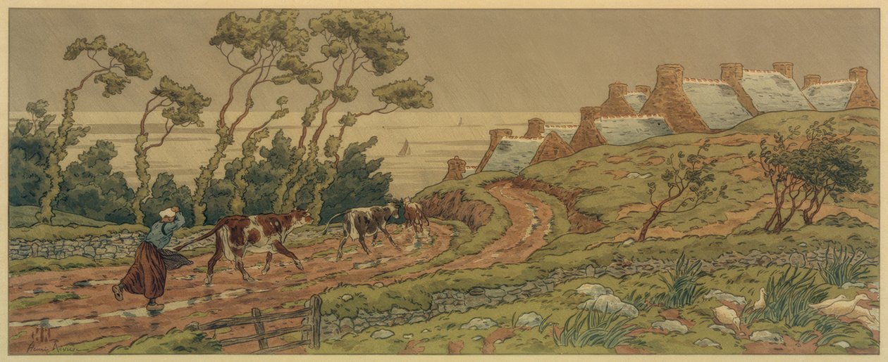 Der Platzregen von Henri Rivière