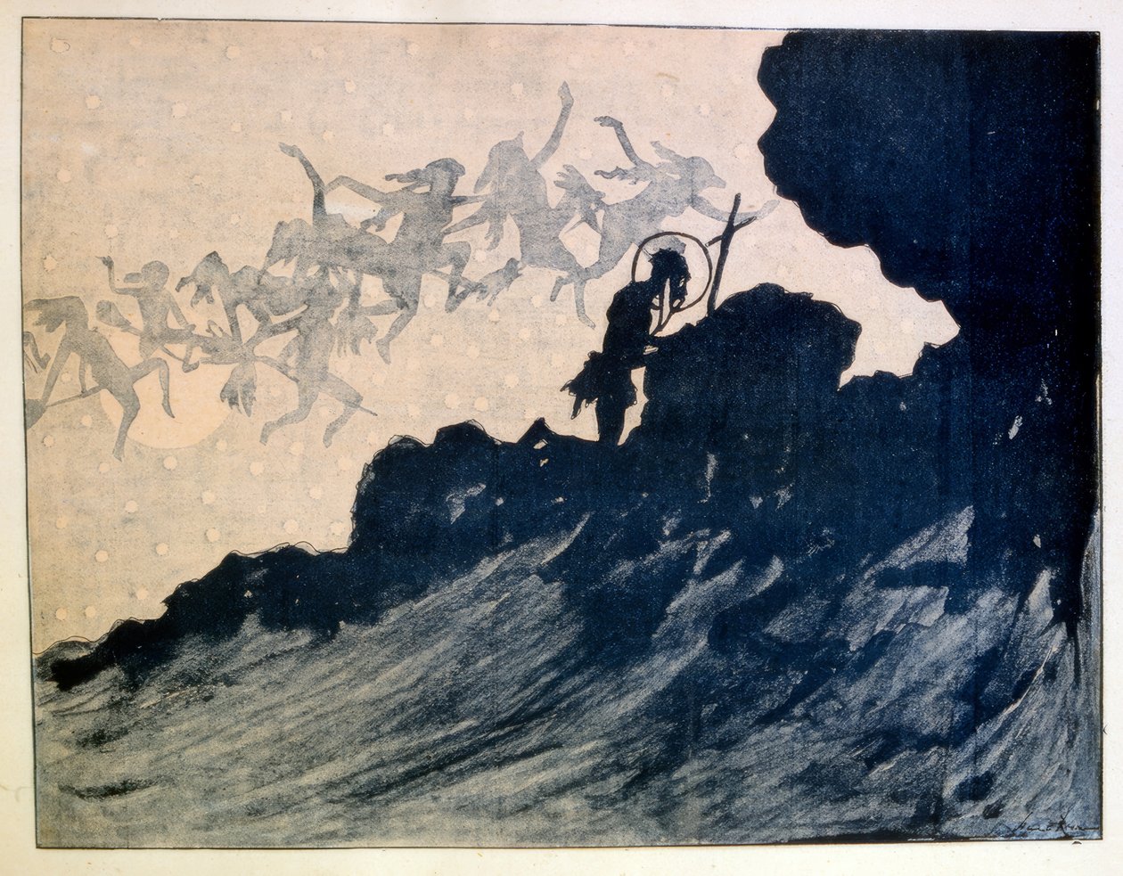 Die Versuchungen des heiligen Antonius von Henri Rivière