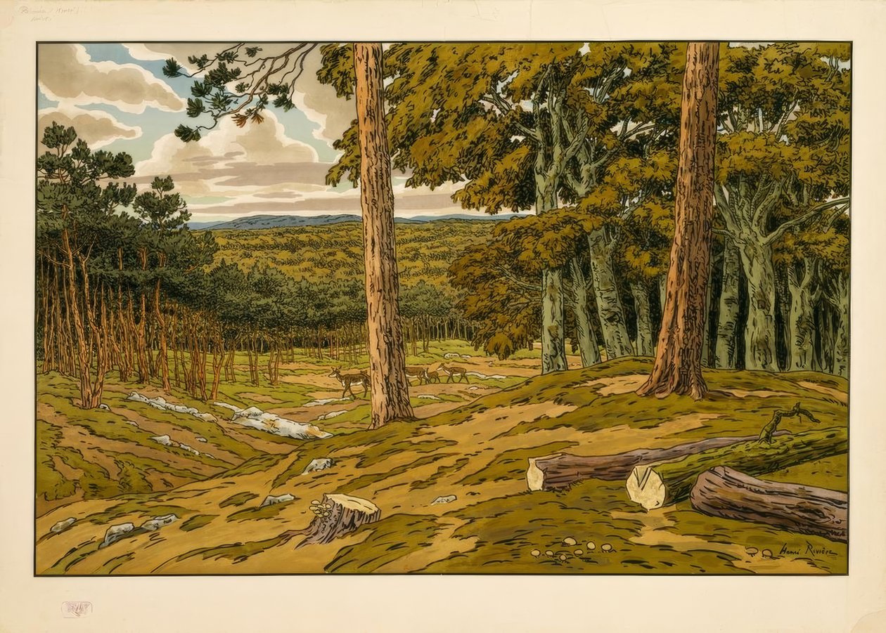 Der Wald von Henri Rivière