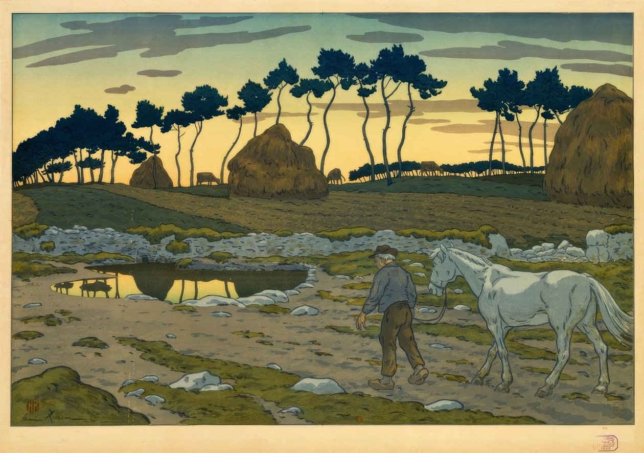 Die Dämmerung von Henri Rivière