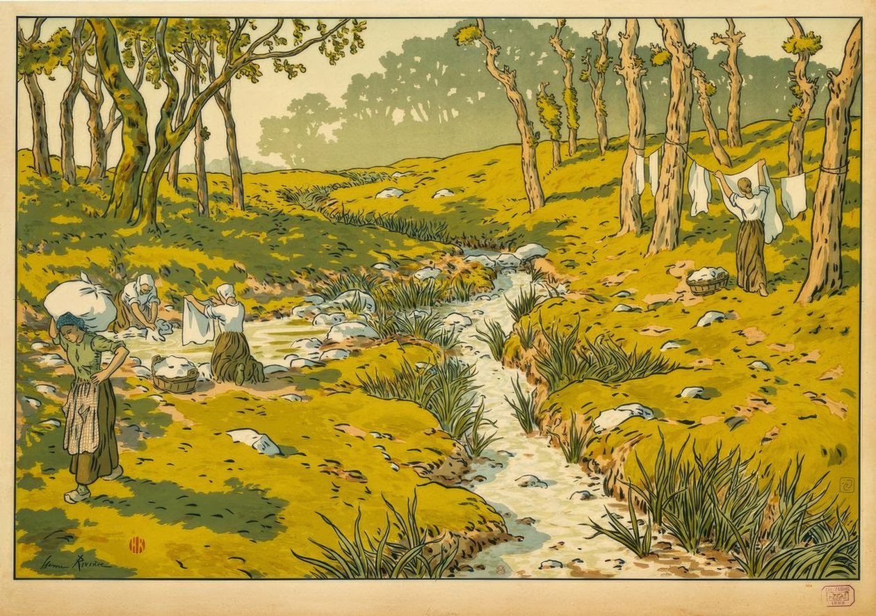 Der Bach von Henri Rivière