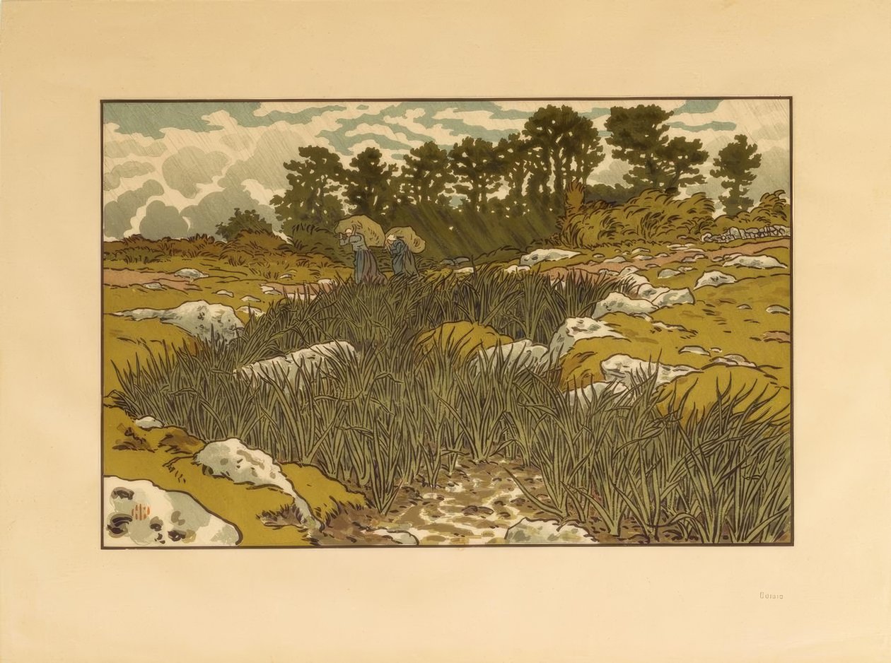 Bach in Lopérec von Henri Rivière