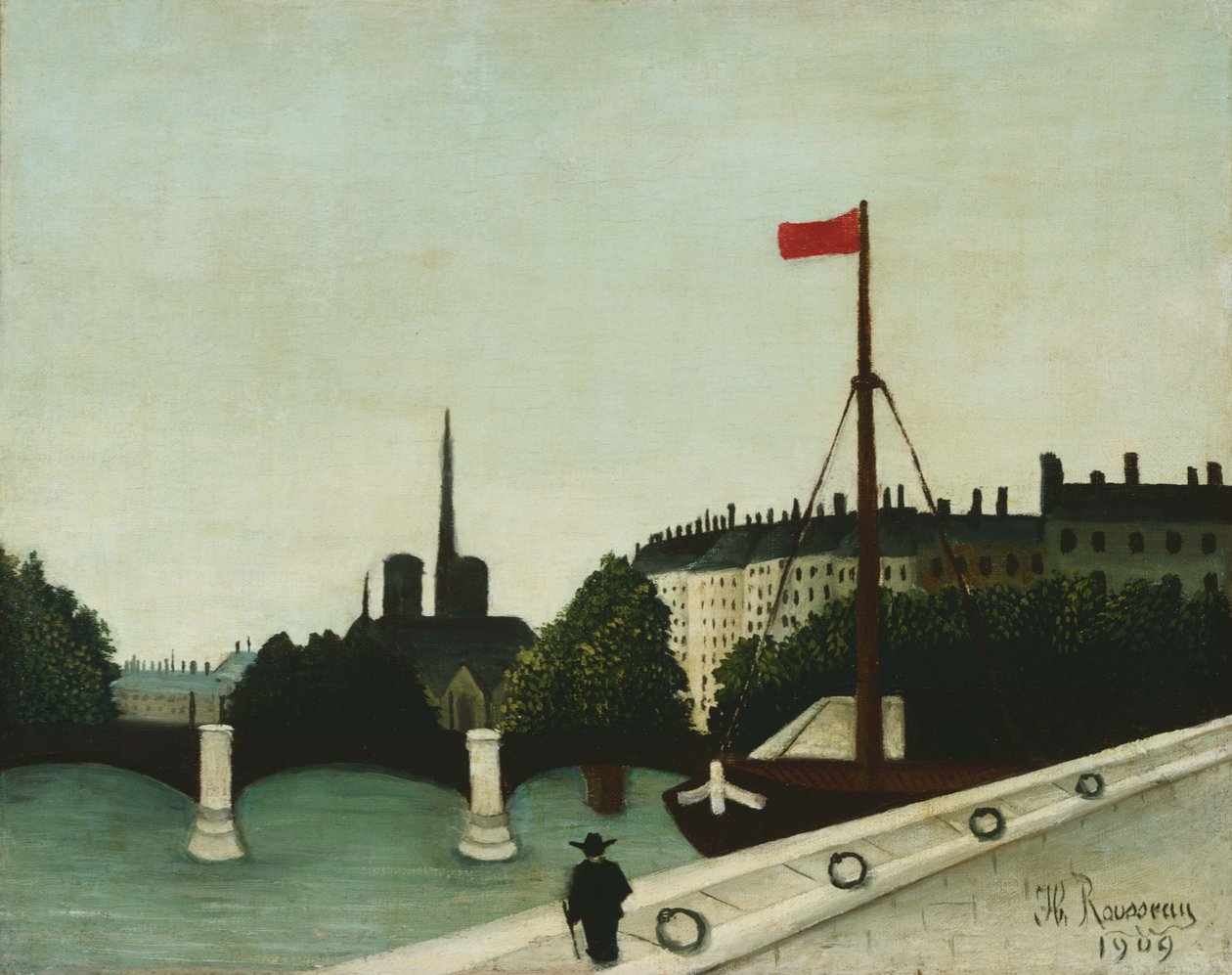 Notre Dame von Henri Rousseau
