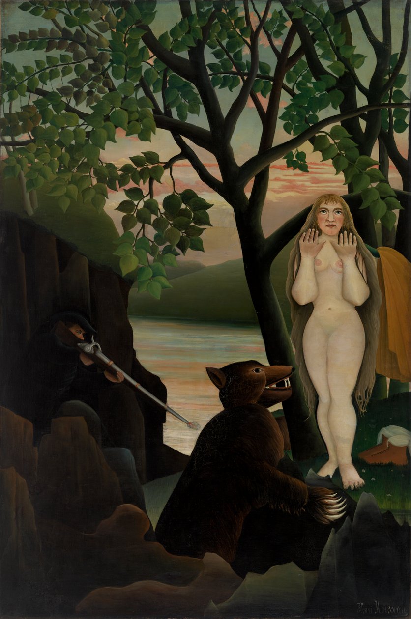Unangenehme Überraschung von Henri Rousseau