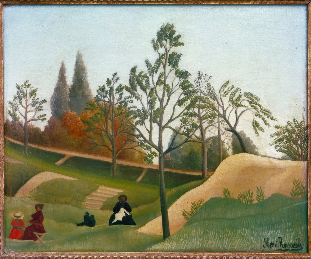 Ansicht der Befestigungen von Henri Rousseau