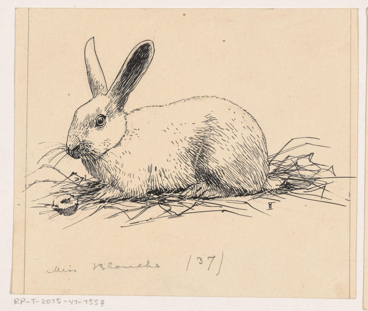 Kaninchen von Henri Verstijnen (signed by artist)
