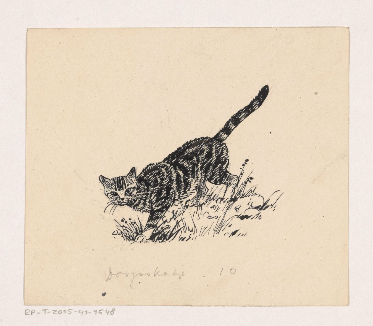 Katze von Henri Verstijnen