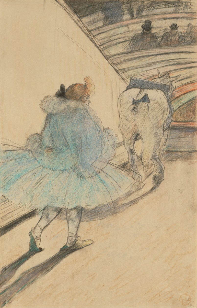 Im Zirkus: Eintritt in die Manege von Henri de Toulouse Lautrec