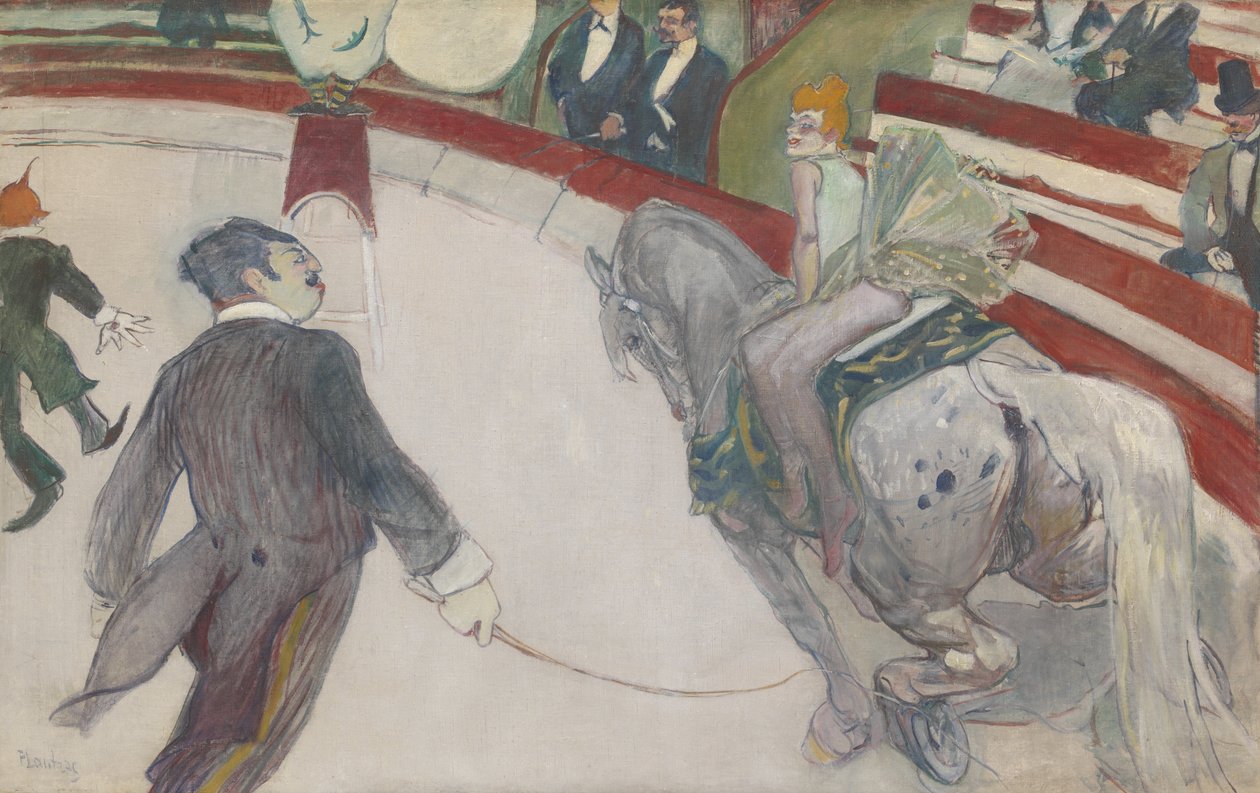 Reiterin (Im Cirque Fernando) von Henri de Toulouse Lautrec
