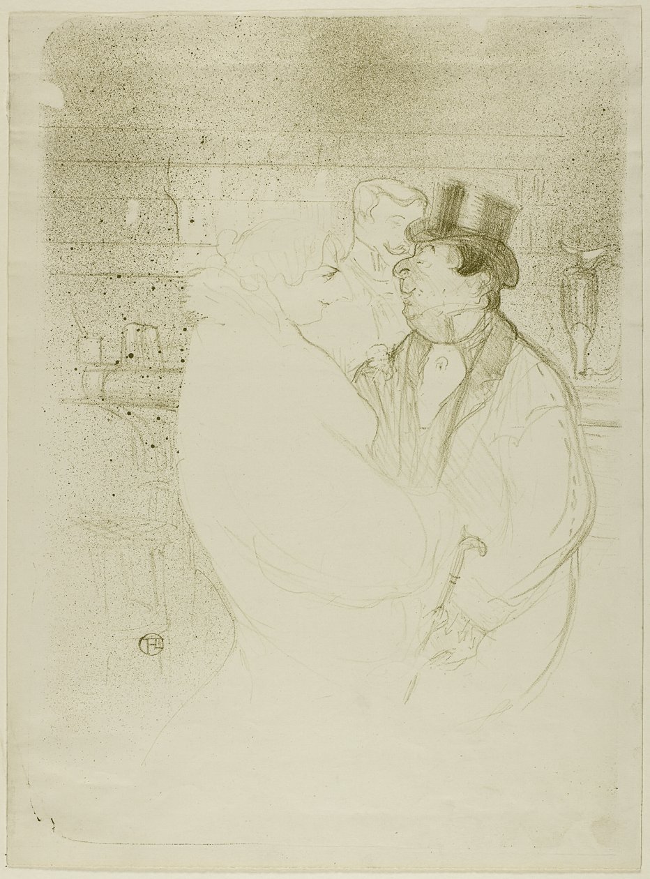 Ida Heath an der Bar von Henri de Toulouse Lautrec