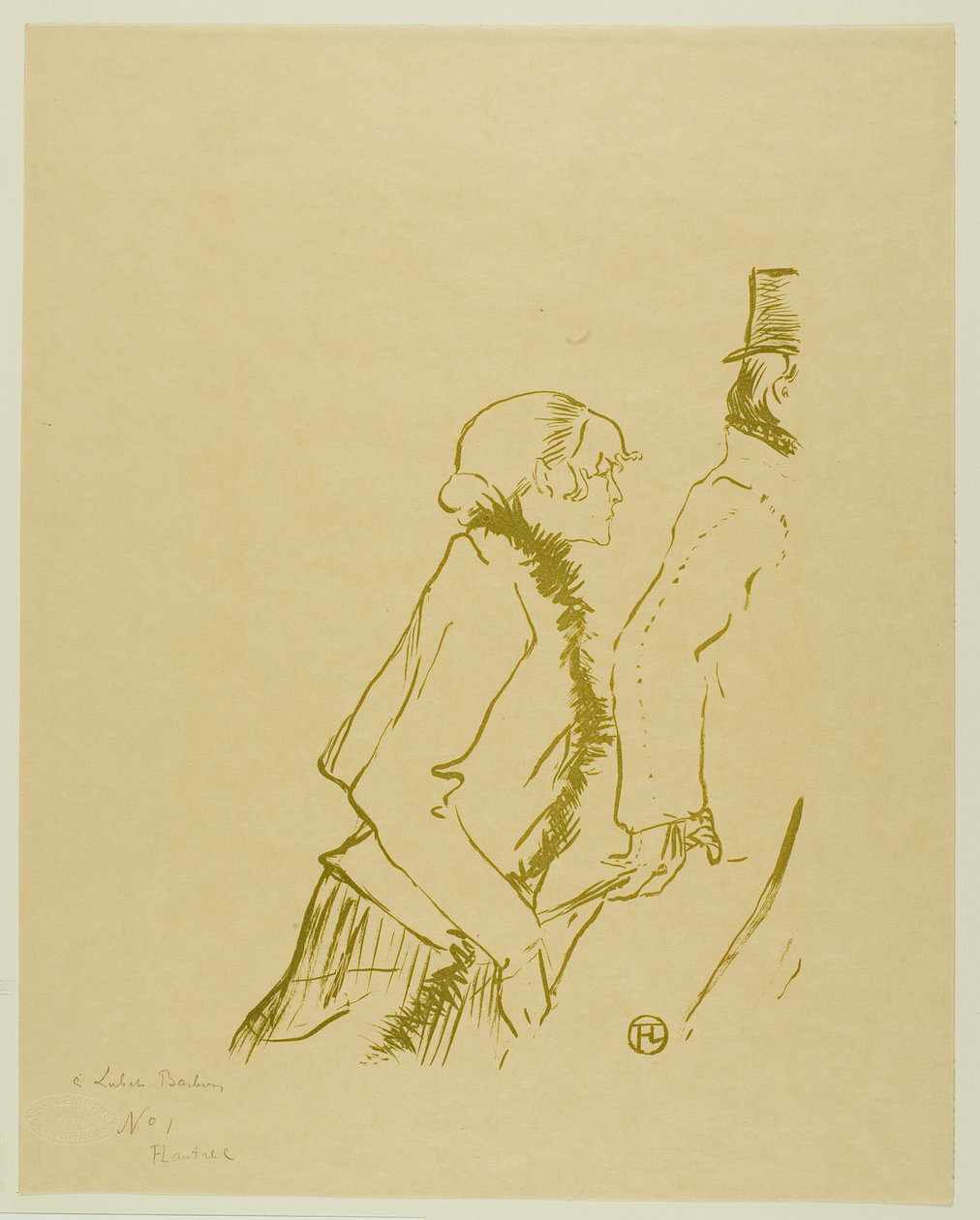 Arme Straßenhure! von Henri de Toulouse Lautrec