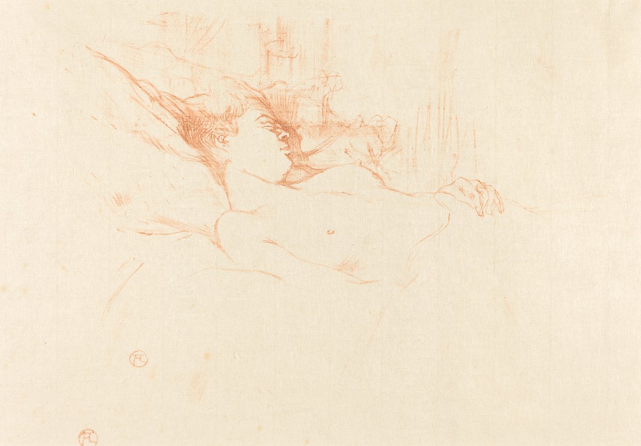 Schlaf (Le sommeil) von Henri de Toulouse Lautrec
