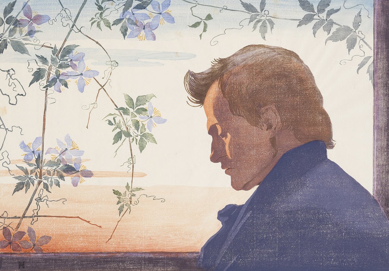 Abendstimmung von Henriette Hahn Brinckmann
