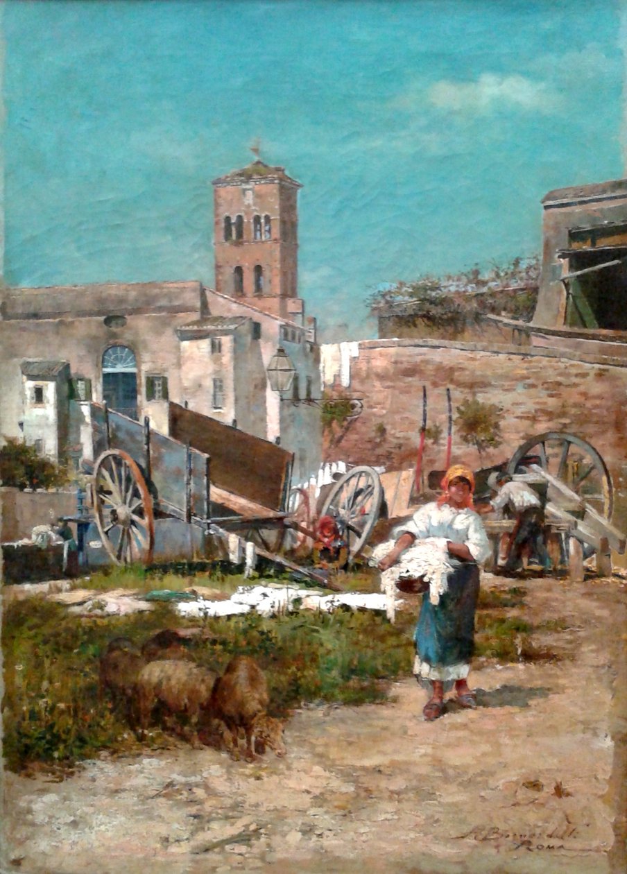 Blick auf Rom von Henrique Bernardelli