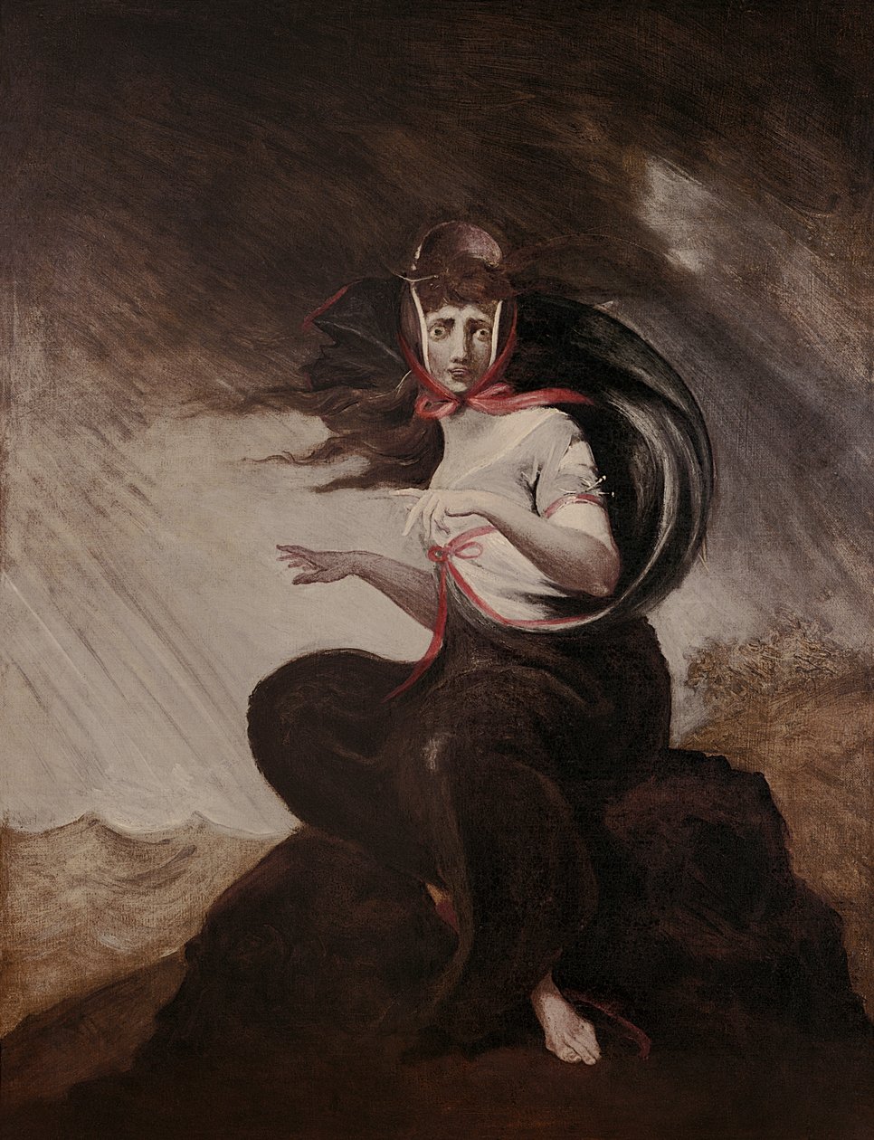 Verrückte Kate, 1806-07 von Johann Heinrich Füssli