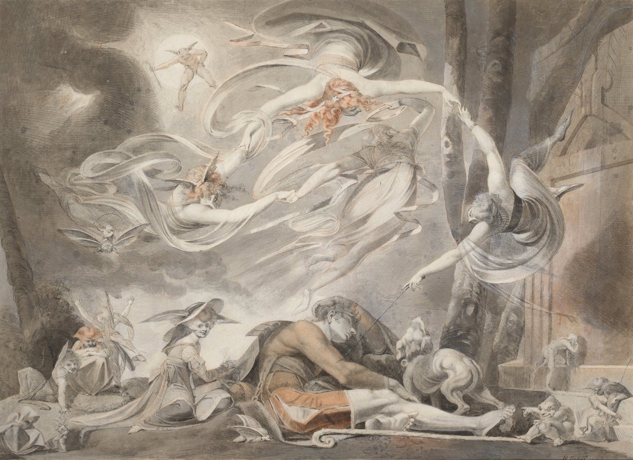 Der Traum des Hirten, 1786 von Johann Heinrich Füssli