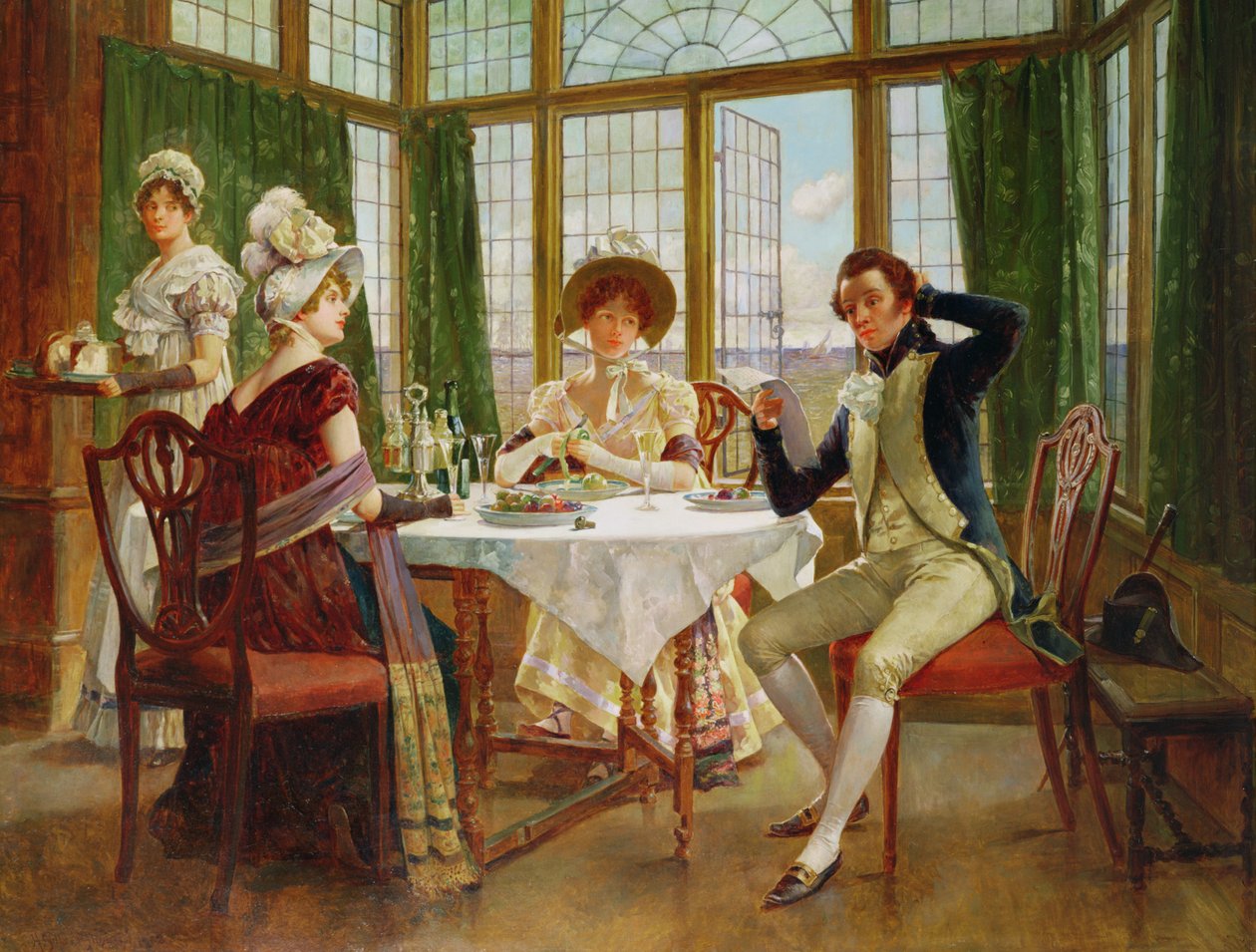 Die Abrechnung von Henry Gillard Glindoni