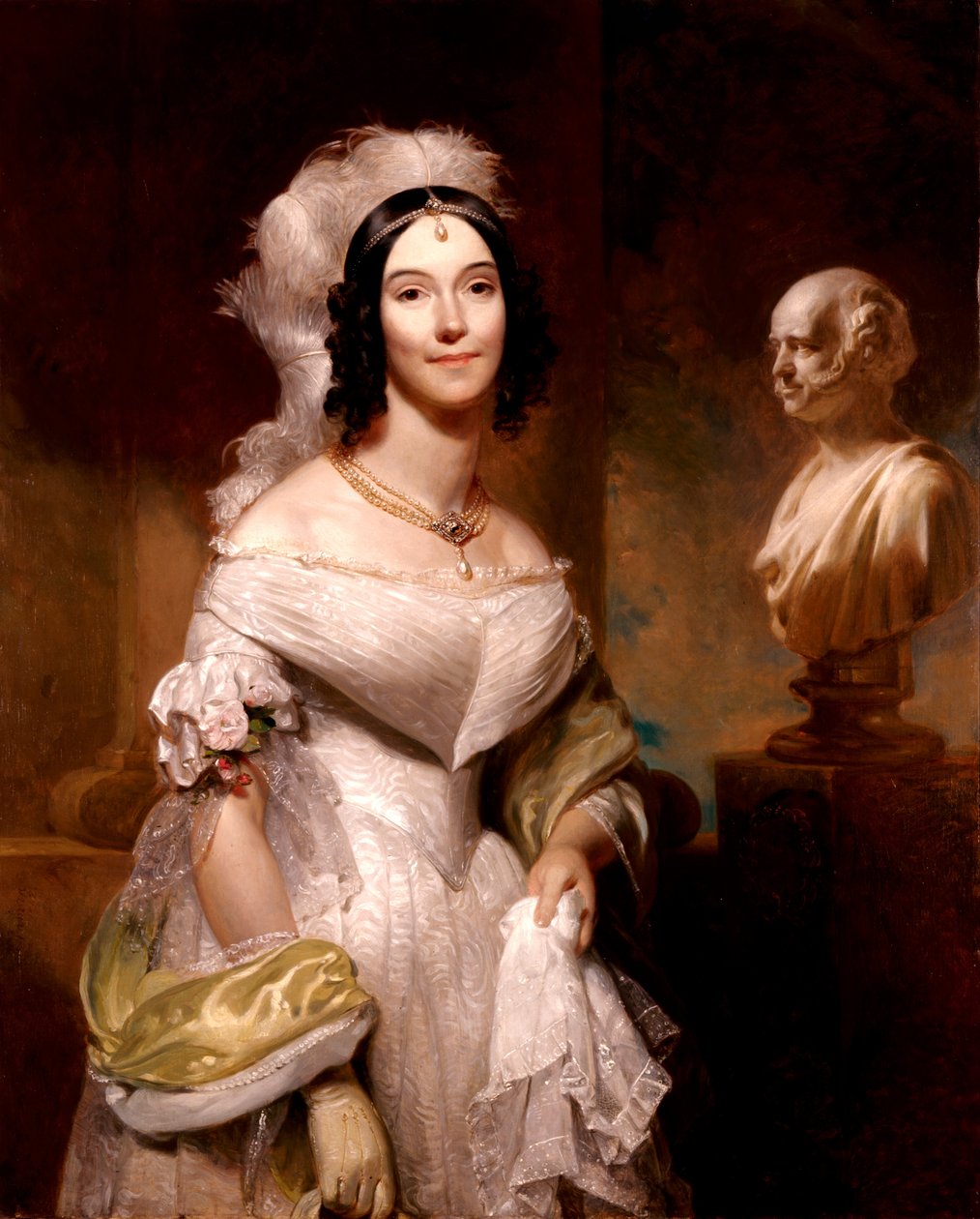 Angelica Singleton Van Buren (Mrs. Abraham Van Buren) von Henry Inman
