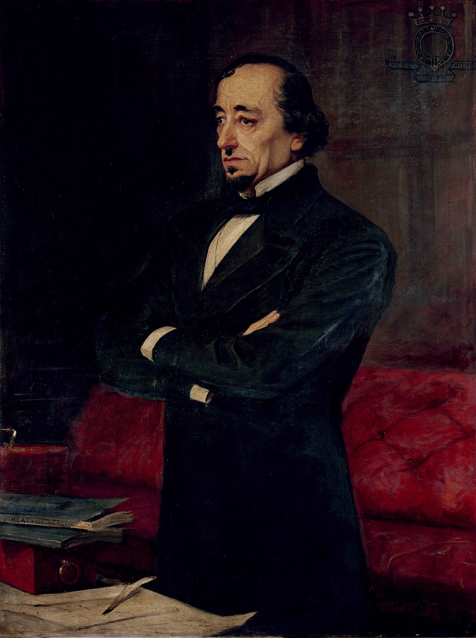 Porträt von Disraeli von Henry Jr. Weigall