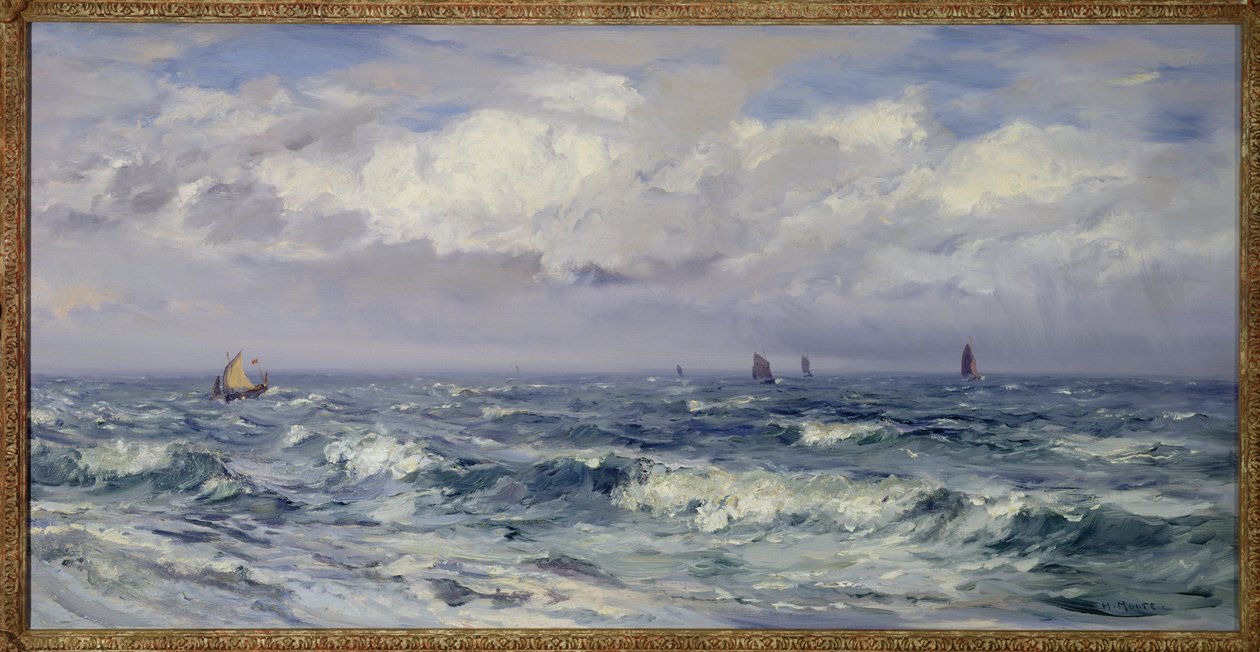 Stürmisches Wetter, Südküste von Henry Moore