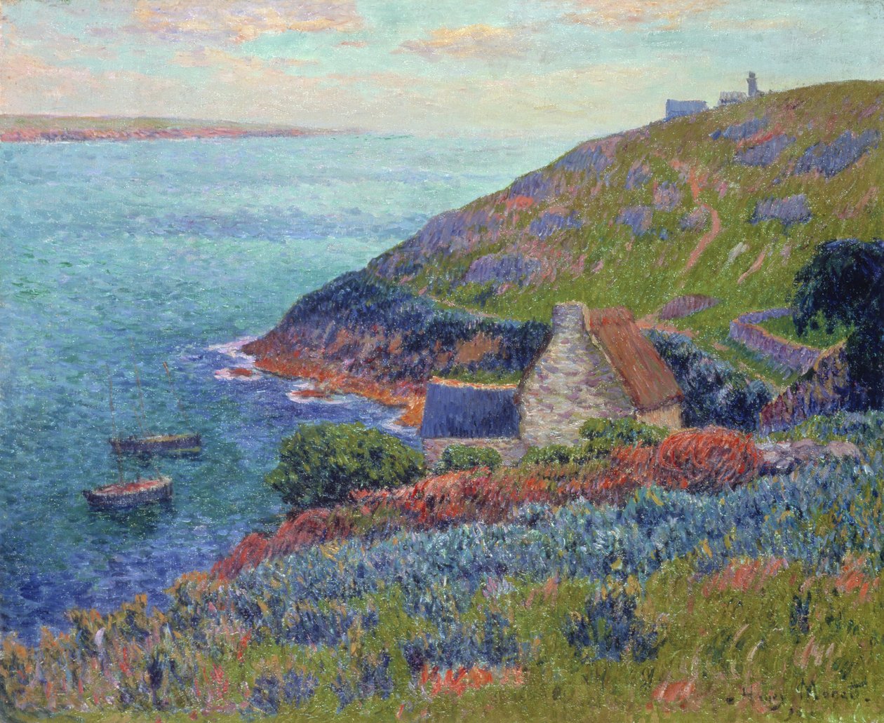 Die Biskaya, Bretagne von Henry Moret