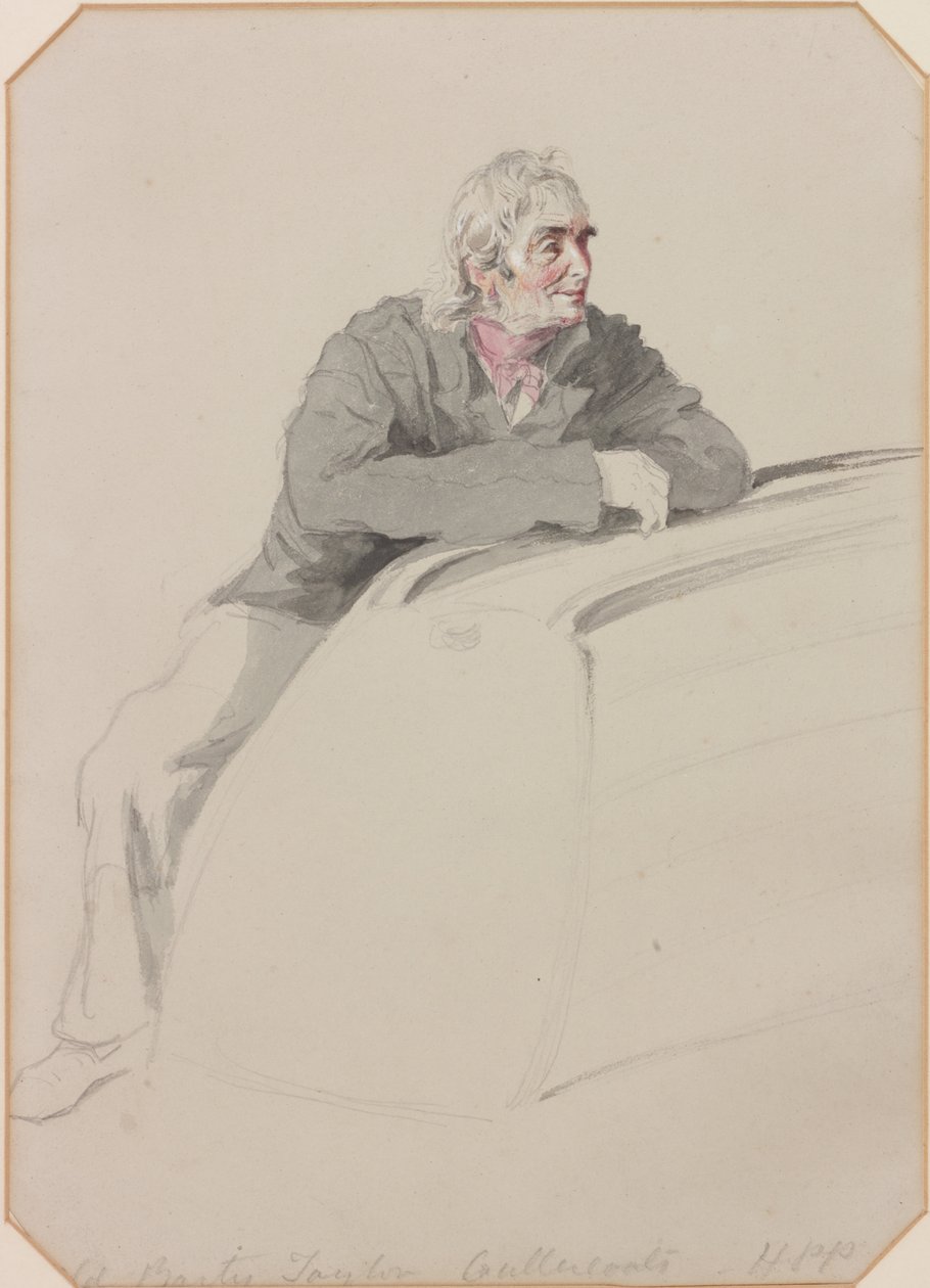 Old Barty Taylor, Cullercoats von Henry Perlee Parker