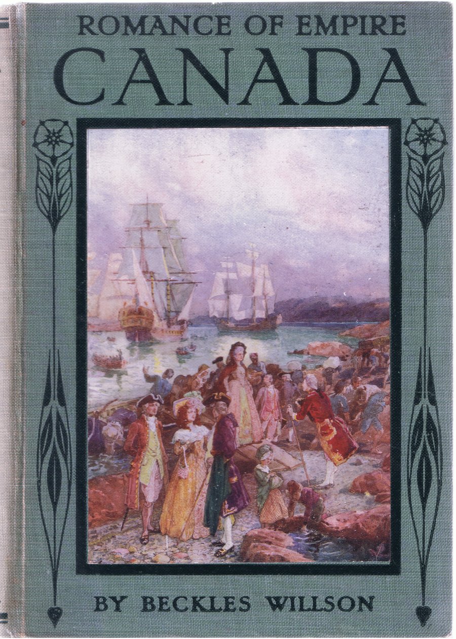 Vorderseite von Romance of Canada, ca. 1920 von Henry Sandham