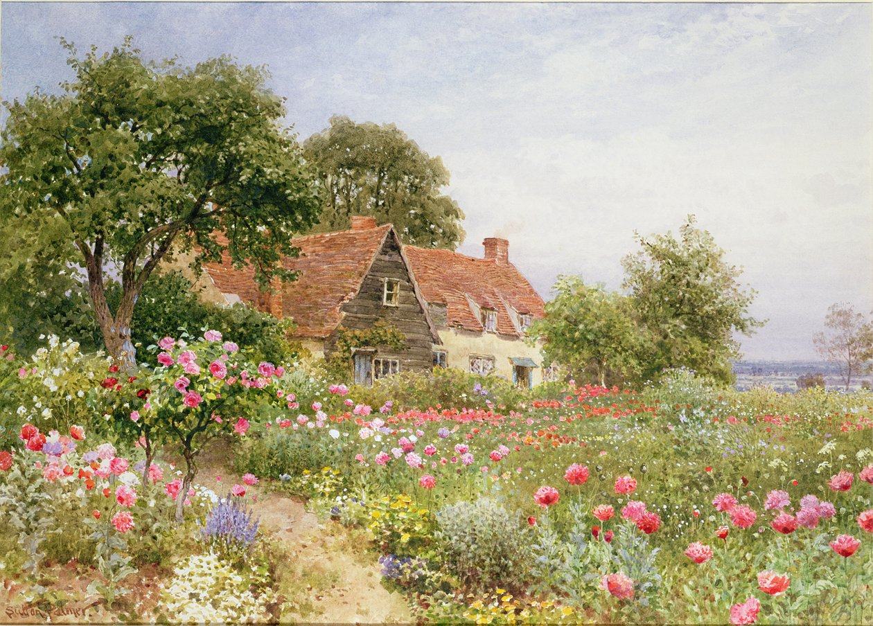 Der Stolz des Landmanns - Ein Cottage-Garten von Henry Sutton Palmer