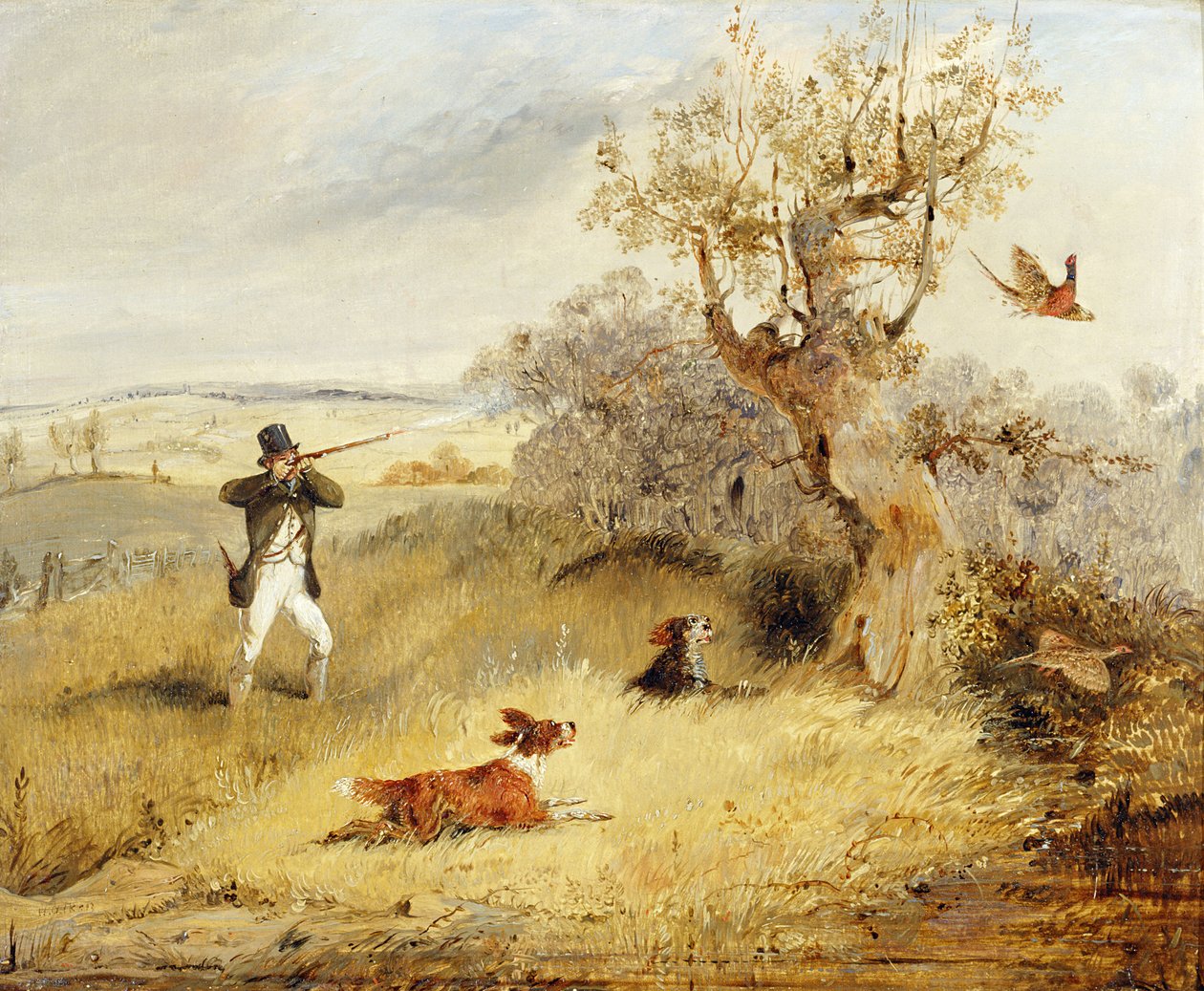Fasanenjagd von Henry Thomas Alken